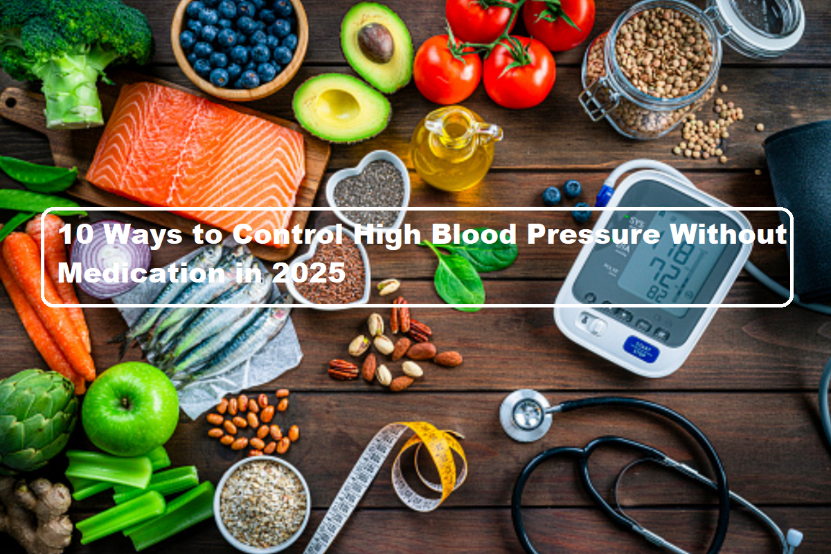 10 Ways to Control High Blood Pressure Without Medication in 2025