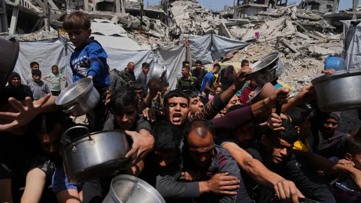 At Least 22 Palestinians Killed by Israeli Gunfire Near Gaza Aid Distribution Sites